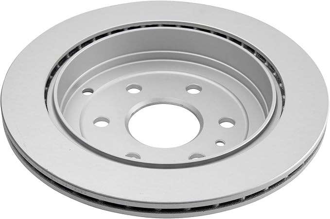 TRQ Rear Brake Rotors Set Vented Premium G-Coated Compatible with 2008-2017 Buick Enclave 2009-2017 Chevrolet Traverse 2007-2016 GMC Acadia 2017 Acadia Limited 2007-2010 Saturn Outlook
