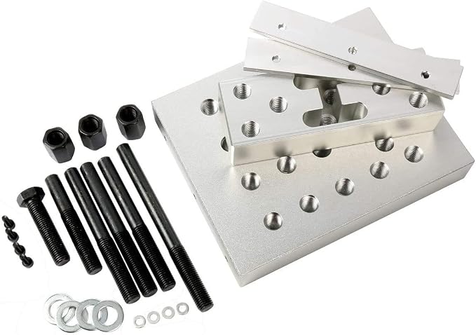 Workshop Universal Press Support Block Plate Tool 30 Ton Bearing Bush Car Repair Tool Set