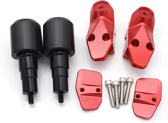 Motorcycle Frame Sliders Engine Guard Anti Crash Pad Protector for CFMOTO 450SS 450SR 450NK CF MOTO 450SS, Black Aluminum Bodywork Protection Frame Accessories (Titanium)