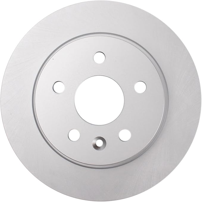 TRQ Rear Brake Rotor Set G Coated Solid Compatible with 2013-2022 Buick Encore 2015-2022 Chevrolet Trax 2011-2016 Cruze 2013-2016 Sonic 2016 Cruze Limited