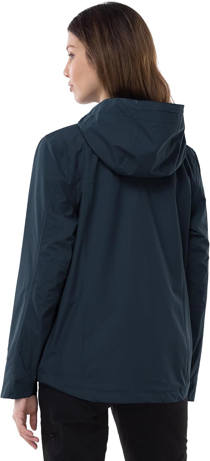 Outdoor Ventures Packable Rain Jacket Women Lightweight Waterproof Raincoat with Hood Cycling Bike Jacket