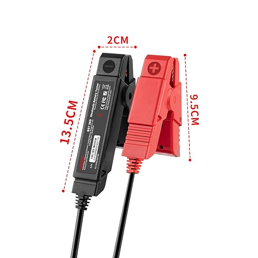 Launch Upgraded BST360 6V 12V Car Battery Tester, Bluetooth Battery Load Tester Charging Cranking System Analyzer for Android/iPhone/Launch X431, 100-2000 CCA Alternator Tester Voltmeter