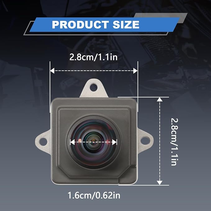 Rear View Backup Camera Compatible with Ram 2500 3500 6.4/6.7L 2019 2020 2021 2022 2023# 04672735AD 04672735AB