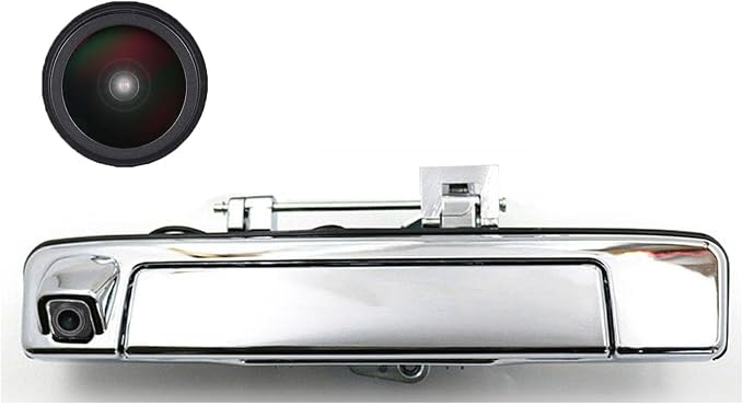 1280 * 720 Pixels HD Car Reverse Camera Trunk Handle with Switch Parking Rear View Backup Camera Night Vision Waterproof, Replacement for Isuzu D-MAX DMAX 2012-2014 / Isuzu D-MAX DMAX 2015-2018