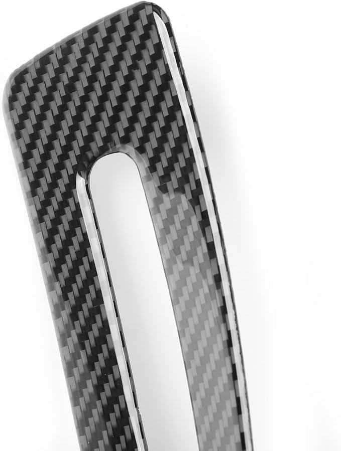 NVCNX Real Premium Carbon Fiber for Toyota Camry Accessories 2018-2024 2019 2020 2021 2022 2023 SE/LE/XSE/XLE/SE Nightshade/L/TRD Gas Hybrid Rear Reading Light Panel Cover Interior Trim Sticker 1PC