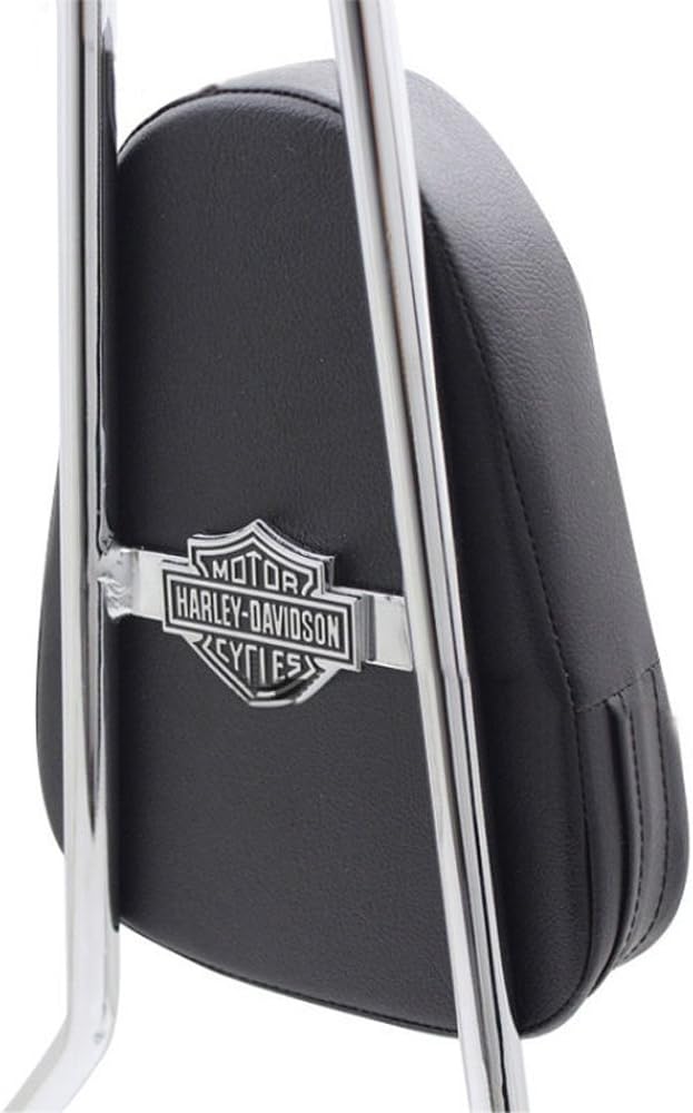 Lo.gas Motorcycle Rear Seat BackRest Sissy Bar Back Rest for Harley-Davidson Dyna Fxd Fxdb Fxdc Fxdl Streetbob Wide Glide Low Rider