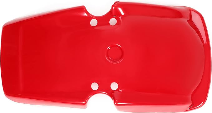 ALMULOO Front Fender Plastic ABS Red Compatible with 1983-1985 Honda ATC200X Three‑Wheeler