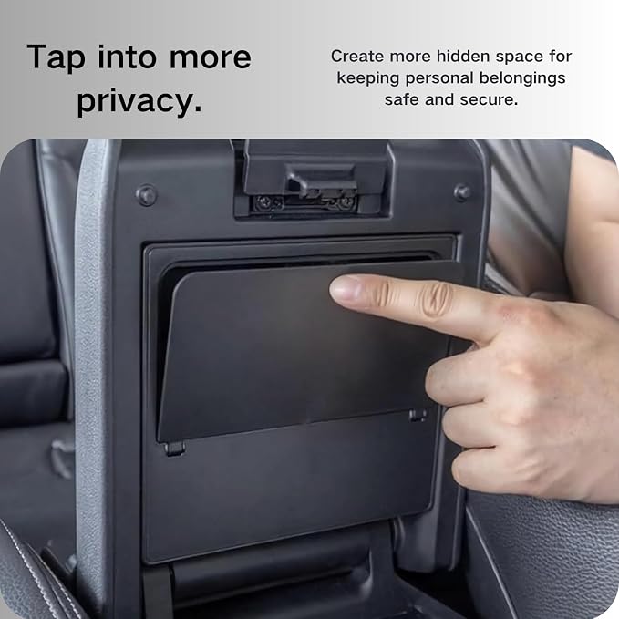 3PCS Center Console Organizer for 2025 2026 Toyota 4Runner 6th Gen Accessories Interior Insert Armrest Storage Tray and Hidden Storage Box and Dashboard Storage Box