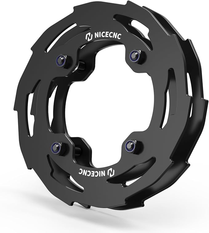 NICECNC Sprocket Guard Chain Cover Protector Compatible with Yamaha YFZ450R 2009 2010 2011 2012 2013-2023, YFZ450R SE 2009-2019 2020 2021 2022 2023, See Fitments Black
