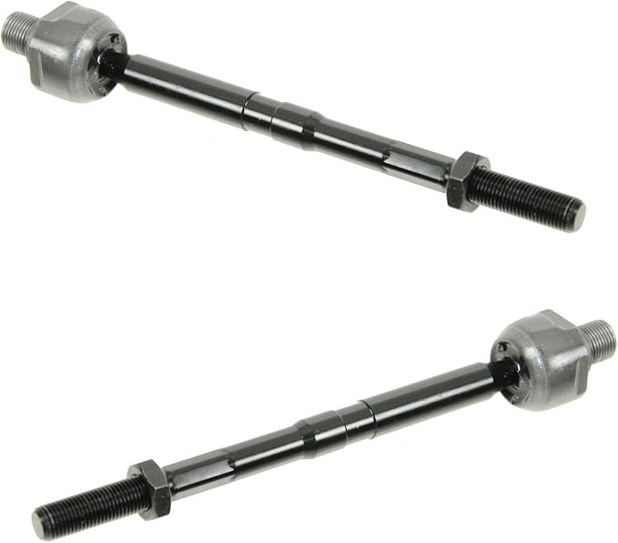 TRQ Front Inner Tie Rod Set 2 Piece Compatible with 2002-2005 Kia Sedona