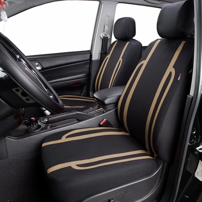 Flying Banner car seat Covers Set Front Rear Breathable Sport Fashion Rear Bench Split 40/60 50/50 60/40