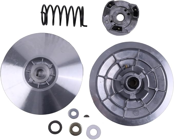 Secondary Driven Clutch Kit J55-G6260-00-00 J55-G6270-02-00 J55-46322-09-00 Compatible for Yamaha Gas Golf Cart G2 G3 G5 G8 G9 G11 G14 G16 G20 G21 G22 G23 G27 G28