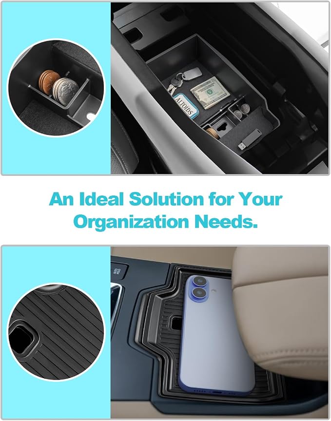 CDEFG 2Pcs for 2026 Mazda CX5 Center Console Organizer Tray