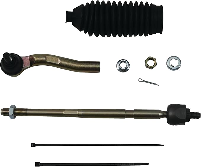 All Balls Racing Tie Rod End Kit (51-1102-R) Compatible with/Replacement For Pioneer 1000-5 2016, 2017, 2018, 2019, 2020,Pioneer 1000-5 LIMITED 2017,Red