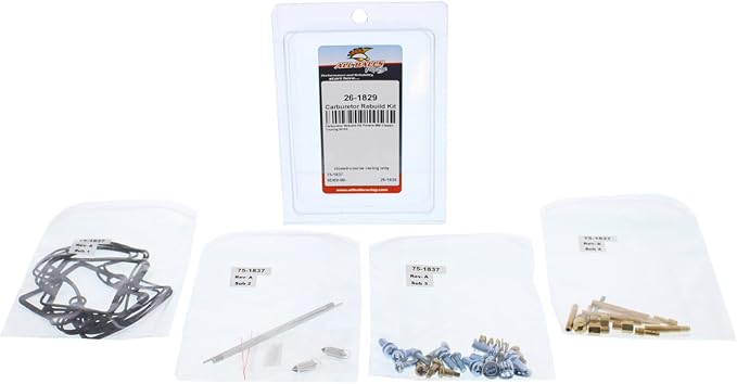 All Balls Racing 26-1829 Carburetor Rebuild Kit Compatible with/Replacement For Polaris 600 Classic Touring 2002-2003