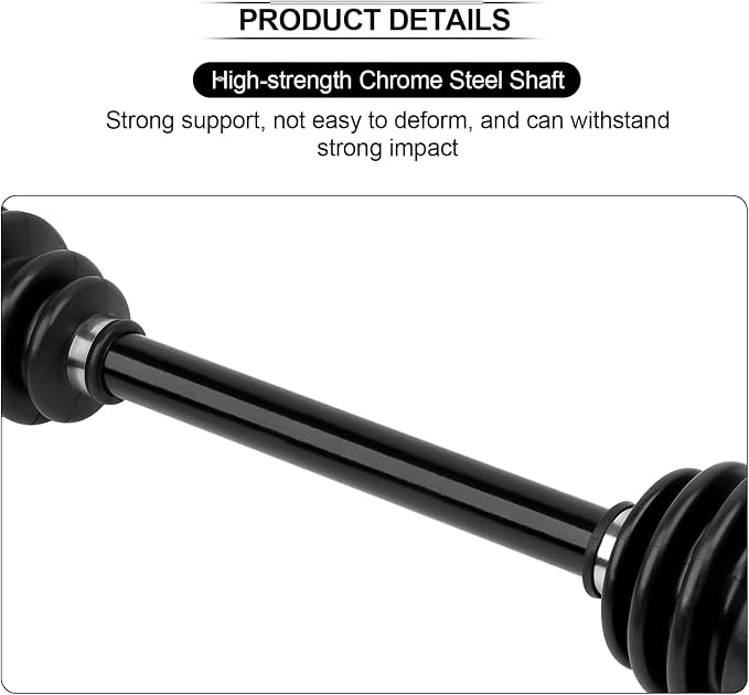 Front Left Right CV Axles set For 1998 1999 2000 2001 2002 For Kawasaki Mule 2510,2001-2008 For Kawasaki Mule 3010,2009-2019 For Kawasaki Mule 4010,2015 2016 2017 2018 For Kawasaki Mule 4010 Trans