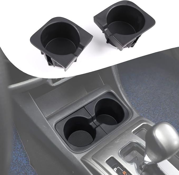 Car Central Control Tray Storage Box organizer Compatible with Toyota Tacoma 2006-2015 Center Console Gear Shift Side/Water cup holder Organizer， Storage Box Tray (Central control cup holder)