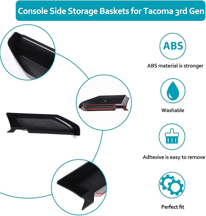 Dash Tray Center Console Dash Storage Tray Fit for Corvette C8 Stingray 2020 2021 2022 2023-2025, Insert Organizer Brings Well-Organized Storage Space, Console Dashboard Organizer, Holds a U.S. Patent