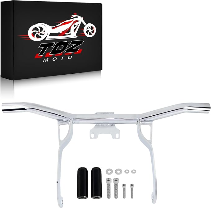 2014-2023 TDZ 1-1/4" Chrome Crash Bar Engine Guard for Harley Touring Street Glide Road Glide Road King Electra/Ultra Models【Buying Colorful Wheels for Matching is More Fashionable】