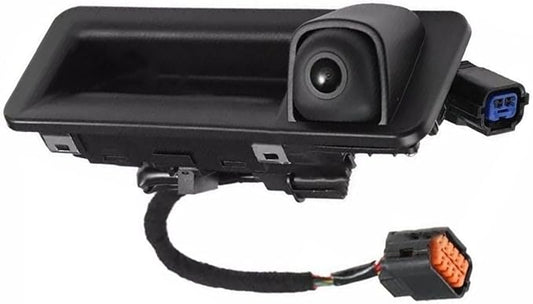 Car Rear View Backup Camera 8-Pin Fits for Hyundai Tucson 2018 2019 2020 Replace# 95760-D3800 95760D3800 (Backup Camera with Trunk Release Switch)