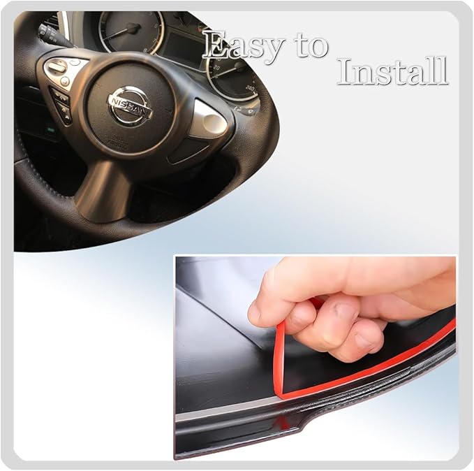 MUXEE Steering Wheel Button Frame,for Nissan Sentra 2016 2017 2018 2019 - ABS Wood Grain Sport Steering Wheel Frame Cover Steering Wheel Button Wrap Accessories