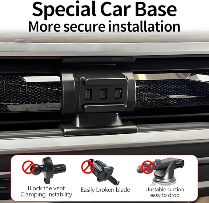 Car Magnetic Phone Mount for BMW X5 X5M 2024-2026 and X6 X6M 2024-2026 and BMW X7 2023 2024 2025 2026 Auto Accessories Best Cellphone Holder Fast 15W Wireless Charger Cell Phones Screen Stand
