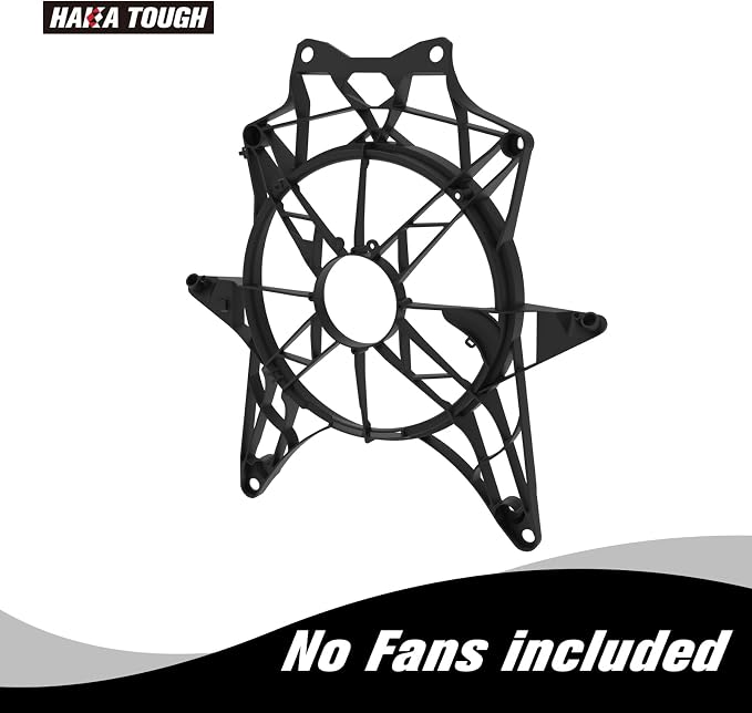 HAKA TOUGH Fan Cover for Can Am Maverick X3 2017-2023, Replacement of OEM Part 709200588, Cooling Radiator Shroud Fan Cover for Can Am Maverick X3 Max Accessories