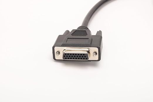 Wirenest® Diagnostic Cable for John Deere EDL V2 & V3 Service Advisor — Replacement for DS10050 / DS10039, Standard W1 (9-Pin Deutsch) Interface, 6FT Heavy-Duty Cable with Molded Connectors
