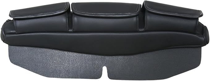 Daniel Smart Motorcycle Windshield Bag for Harley Touring 1996-2013, 3-Pocket Water Resistant Windscreen Bag Compatible with Electra Glide, Street Glide FLHX FLH, Trike Models