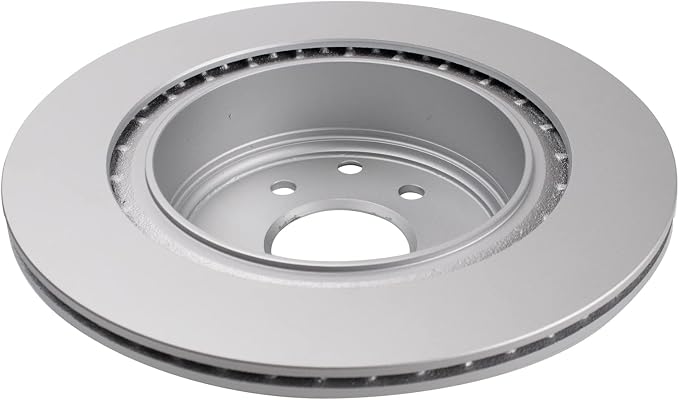 TRQ Rear Brake Rotor Set G Coated Vented Compatible with 2005-2017 Infiniti G35 M35 M45 EX35 G25 G37 Q40 QX50 EX37 2005-2020 Nissan 350Z 370Z 2023-2024 Z