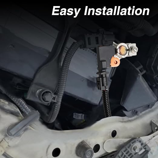 EVRBUL Battery Current Sensor Voltage Sensor with Wiring Harness Compatible with Honda Civic CR-V Acura RDX ILX Replace#: 38920-TR0-A01, 38920-TR0-A02