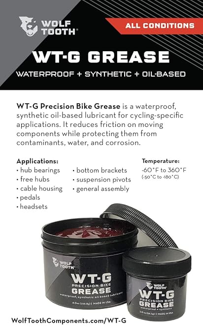 WT-G Precision Bike Grease - 2oz