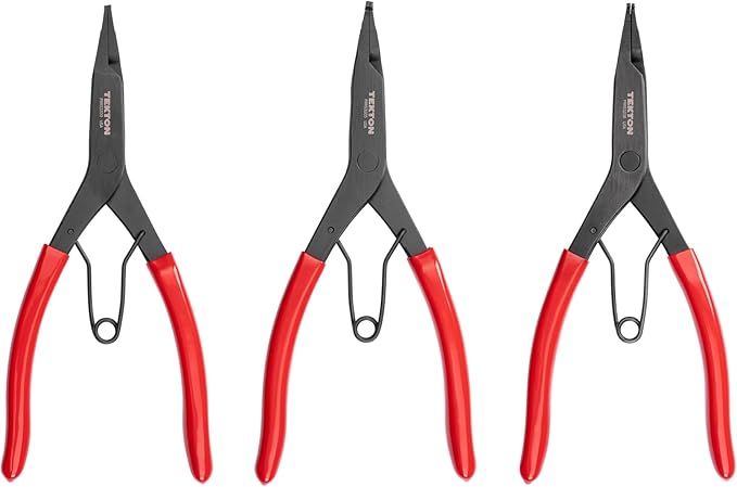 TEKTON 9 Inch Lock Ring Pliers Set (3-Piece) | PRR90021