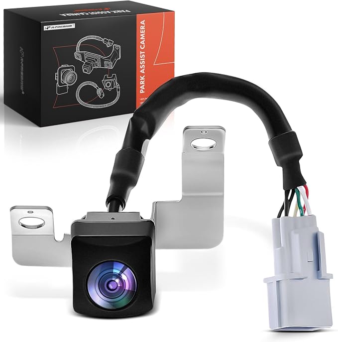 A-Premium Park Assist Camera Rear View Backup Reverse Camera Compatible with Select Kia Models - 2016 2017 2018 Sorento - Replace# 95760C6110