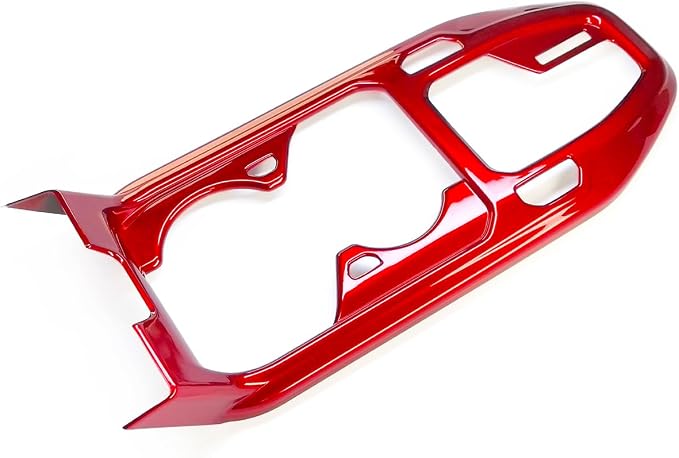 Gear Shift Panel Cover Trim Compatible with Kia K4 2025-2026 Accessories (Red)