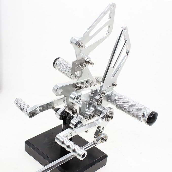 Sunrivery Motorcycle Rearsets Footpegs For GSXR750 GSX-R600 1996-2005,SV650/SV650S SV1000/S 1998-2014,GSXR1000 2000-2004