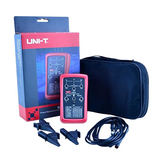 UNI-T UT261B Phase Sequence Tester Lack Phase Meter Motor Rotation Indicator AC 40 700V 90 600V