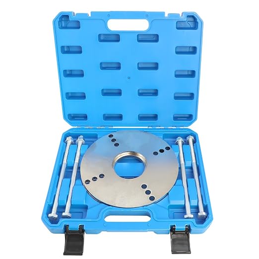 Electric Vehicle Dual Hole Motor Shaft Removal Installation Tool Kit Compatible with Tesla Model Y Model 3 Model X Jeep Wrangler Honda Prologue Hyundai Kia Chevrolet and GM