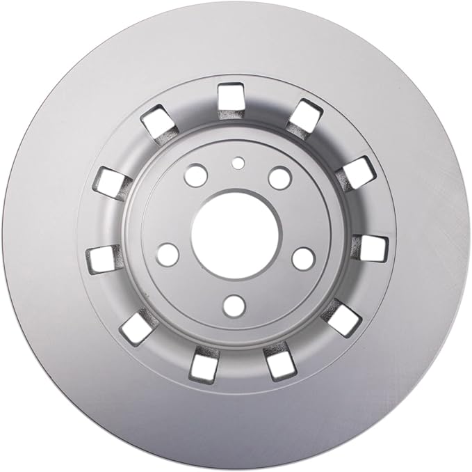 TRQ Front Brake Rotors Set Premium G-Coated Smooth Compatible with 13-19 Explorer 12-19 Flex 12-16 MKS MKT Police Interceptor Sedan Police Interceptor Utility 14-18 Special Service Sedan Taurus