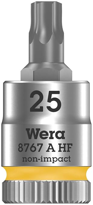 Wera 05003882001 Belt 3 Torx Hf Bitnuss/Set Torx with Holding Function