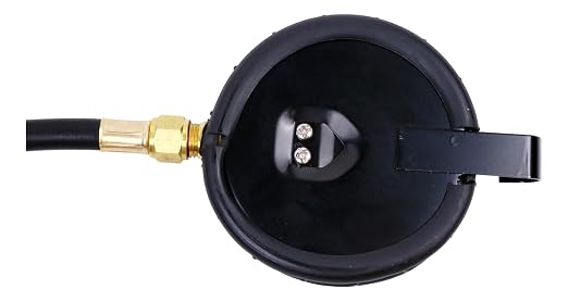 TU-32-6 6.6L Diesel Fuel Pressure System Test Kit Compatible with GM Duramax Diesel Engines, with 6-ft Hose and 3-1/2" Gauge, 30 inHg~15 PSI