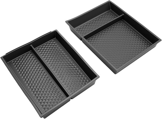 SKTU 2-Pack for 2025 2026 Nissan Murano Center Console Organizer for 2025 2026 Nissan Murano (SV/SL/Platinum) Under Console Tray 2025 2026 Murano Lower Console Tray Nissan Murano 2025 2026 Accessories