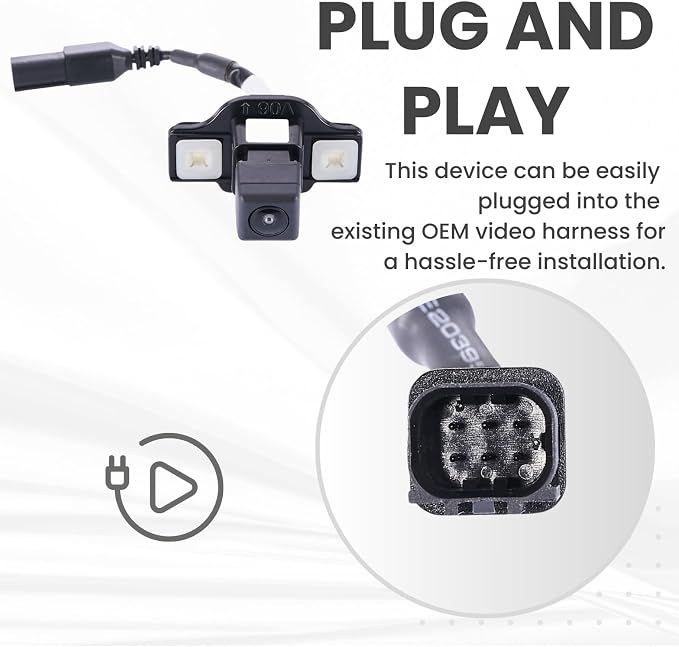 Backup Camera Replaces for 2016 2017 2018 2019 2020 2021 2022 Toyota Prius OE Part# 8679047070, 8679047030 (86790-47070, 86790-47030)
