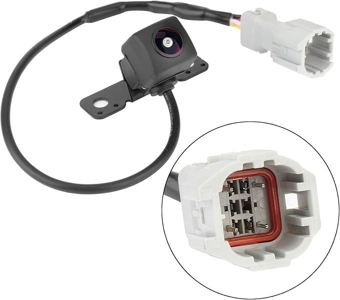 Rear View Backup Camera Compatible with Hyundai Santa Fe 2013 2014 2015 2016 Park Assist Camera Replaces# 95760-2W000
