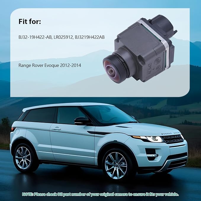 BJ32-19H422-AB Park Assist Camera Compatible with Evoque 2012-2014, OE Rear Cam Replaces LR025912, BJ3219H422AB by GreenYi