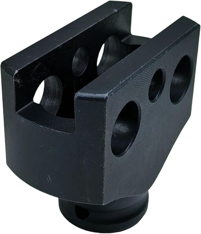 1/2" Square Drive Anchor Driver Adapter Tool - Forged 42CR-MO Alloy Steel, Heavy Duty for Mobile Home Anchors & Eye Bolt Applications（Patent pending）
