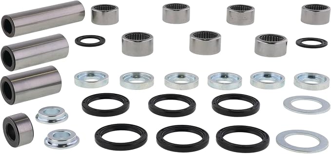 Pivot Works Linkage Rebuild Kit PWLK-H64-000 Compatible With/Replacement For Honda CRF250X 2004-2005