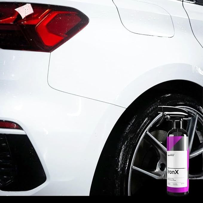 CARPRO IronX Iron Remover: Stops Rust Spots and Pre-Mature Failure of the Clear Coat, Iron Contaminant Removal - 1 Liter with Sprayer (33.8oz)