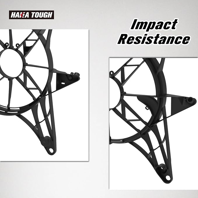 HAKA TOUGH Fan Cover for Can Am Maverick X3 2017-2023, Replacement of OEM Part 709200588, Cooling Radiator Shroud Fan Cover for Can Am Maverick X3 Max Accessories