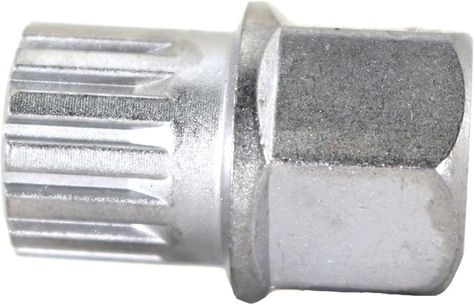 TMAX 12/14Pt Wheel Lock Nut Screw Removal Key Anti-Theft Lugnut Socket S3054 for BMW Vehicles